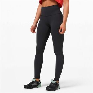 Lululemon Wunder Train High-Rise Tight 28"•Black
